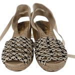 Free People Amalfi Coast Espadrille Wedge Sandals Natural Size EU 37 US 6.5 Photo 8