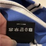 Carlisle Knit Top Women's 3/4 Sleeve Stretch. Size medium. Blue striped Photo 7