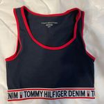 Tommy Hilfiger Navy Cotton Bralette Photo 0