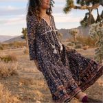 Christy Dawn Paloma Dress Navy Anemone Vine Petite Small Photo 1