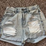 American Eagle  High-Waisted Mom Jean Shorts Photo 0