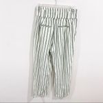 Urban Outfitters  Vertical Striped Green Cotton Blend Pants Size S Photo 1