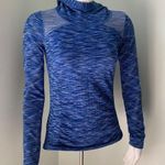 Athleta  Blue Radiance Hoodie Seamless Space Dye XS Photo 1