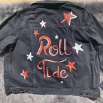 Buffalo Hand Painted Jean Jacket Photo 0