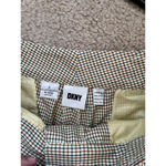 DKNY Vintage 70s  cotton yellow Brown Green plaid straight leg Pants, Size 2, Photo 7