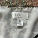 Loft Ann Taylor Black and White Cap Sleeve Fitted Blouse SZ 2 Petite Chic Preppy Photo 12