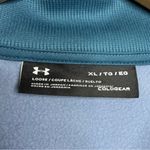 Under Armour  Zip Up Sweatshirt Jacket ColdGear Women’s Size XL Loose Blue Photo 4