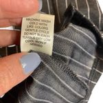 Altar'd State  Pinstripe Mini Skirt Size Small Made In USA Preppy‎ Business Slit Photo 5