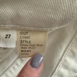 Reformation - Dixie High Rise White Jean Shorts Sz 27 Photo 8