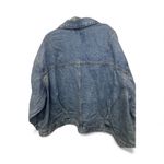 NWT Trendy Future Collective oversized denim jacket in size 3X Blue Photo 5