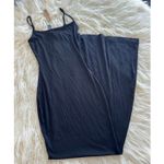 SKIMS Soft Lounge Long Slip Dress Onyx Size XS Photo 3