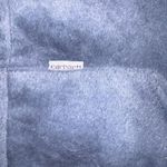 Carhartt Vintage Womens Full Zip Jacket Velour Metallic Blue Mid Weight Medium Photo 6