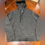 H&M  Basic Sweatshirt Hoodie Zip Up Jacket Dark Gray Size M Medium Photo 0