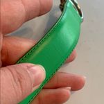 Ralph Lauren Golf Green Leather Belt Silver Hardware M Photo 11