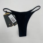 VIX Cheeky Swim Bottoms Size 8 Black NWT Solid Paula Hermanny Resort Beach Vaca Photo 14