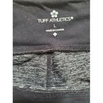 Tuff Athletics  ~ Full Length Leggings Black & Gray Print Women’s Size Large Photo 4