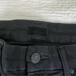 MOTHER High Waisted Looker Ankle Fray Guilty Flash black jeans size 27 Photo 10