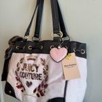 Juicy Couture  Juicy Never Dies Tote Chiffon Pink and Chocolate Photo 3
