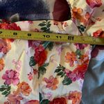 ZARA  Women's Floral Puff Sleeves Smocked Back Caroline Dress Size XS Photo 2