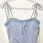Urban Outfitters NWT Out from Under  Dusty Blue Corset Large Photo 0