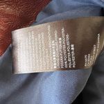 Anthropologie Maeve Faux Patent Leather Skirt Burgundy Wine US 6 Shiny Vinyl Photo 5