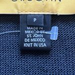 St. John Yellow Label Black Knit Sweater 3/4 Sleeve Sz P or 2 Photo 3