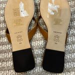 Tory Burch  Women's Capri Leather Flip Floo Sandals Photo 4