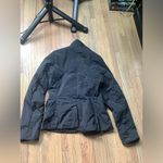 Athleta black puffer blazer jacket XS Photo 6