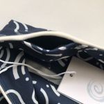 Johnny Was NWT  Calme High Waist 7/8 Leggings in Navy and White Photo 3