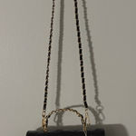 Black leather Valentino quilted shoulder bag Photo 0