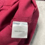 Draper James  Jacket Small Burgundy Red Barn Chore Coat Utility Twill Equestrian Photo 3