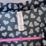 Xhilaration  sheer heart print blouse Photo 3