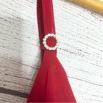 Cacique  Sheer Red Lingerie Night Gown Long Slip Dress  Size 22/24 Photo 5