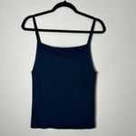 Anthropologie by Super Soft Sweater Tank Top Square Neck Strappy Size Medium Photo 2
