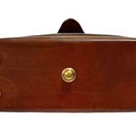 Dooney & Bourke Vintage Cavalry Spectator Black British Tan AWL P76 Shoulder Bag Photo 8