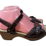 Dansko Sara Brown Leather Strappy Chunky Heel Sandals 9827027000 Size EU 37 US 7 Photo 7