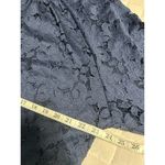 Free People  Lace Blouse  Women's Size Medium Blue Eyelet Boho Top Flowy Photo 6