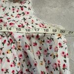 VTG Willow Creek Floral Cotton Gown Lounger Dress Cottagecore Medium M Made USA White Photo 9