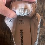 Converse  All-Star‎ Sneakers Shoes Women's Size 7 Silver Metallic Photo 1