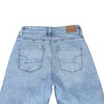 American Eagle AE Strigid Mom Jeans Light Wash Women’s Size 0 Short High Waisted Photo 4