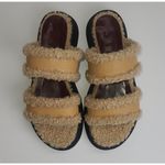 STAUD SIESTA SANDAL COLOR DOE SHERPA TRIM/FOOTBED WOMENS SHOES EU 40 Photo 9