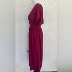 Patrons of Peace  Burgundy Jumpsuit Photo 1