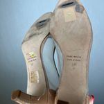 Eliana for Magnifique Shoes Beige Mesh Kitten Heel Pumps Size 37 Made in Italy Tan Size 7 Photo 4