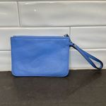 Calvin Klein  Blue Leather Wristlet-NWOT Photo 1