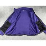 LL Bean Jacket Women Large Fleece Full Zip Polartec Wind Pro Outdoor Purple Photo 6
