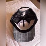 Gray Flannel White Plaid Hat Cap Strap Buckle Lea. Tee Da Brand Summer Outfit Photo 5