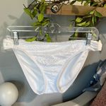 White Bikini Bottoms Mossimo Swimsuit New Womens Large Crochet Lace Size undefined Photo 6