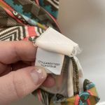 prAna  Ariel Toas Print Green Athletic Built In Bra Dress Size Xs Geometric Photo 5