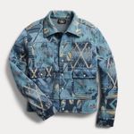 Ralph Lauren RRL Southwestern jacket Wool, linen, cashmere blend N… Blue Size undefined Photo 0