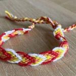 Handmade Lea Bracelet, anklet, trendy, comfortable, tie, embroidery thread, woven, gift, Photo 0